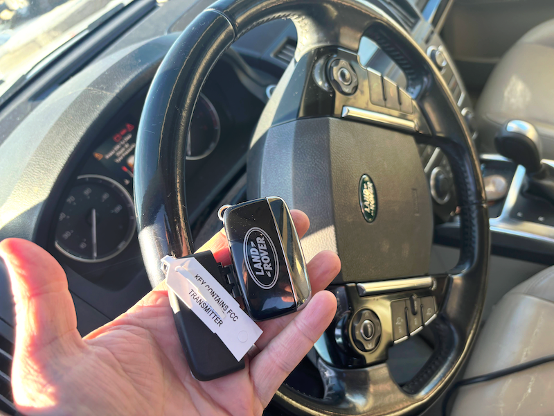 Land Rover keys programmed in Gillette, Wyoming