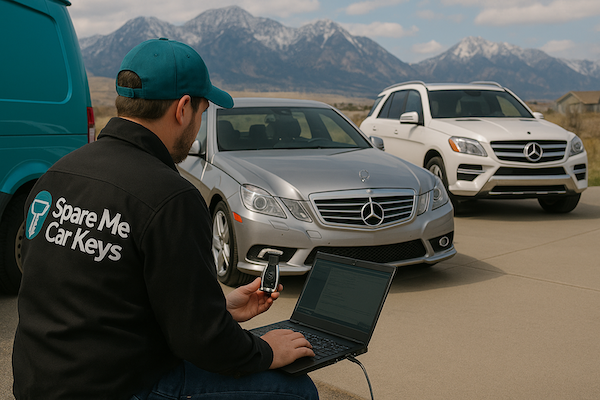 Mercedes-Benz car key replacement Wyoming
