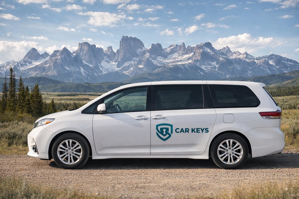 Spare Me Car Keys van — mobile WIN module replacement in Wyoming